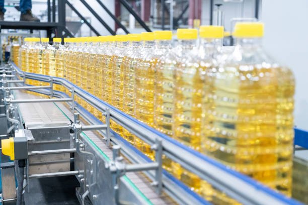 Vegetable Oil Packaging line in Plant
